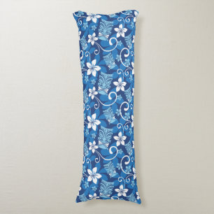 LUAU TIKI PATTERN (HELLBLAU) SEITENSCHLÄFERKISSEN
