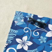 LUAU TIKI PATTERN (HELLBLAU) STRANDTUCH (Beispiel)