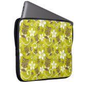 LUAU TIKI PATTERN LAPTOPSCHUTZHÜLLE (Vorne Rechts)