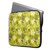 LUAU TIKI PATTERN LAPTOPSCHUTZHÜLLE (Vorderseite Links)