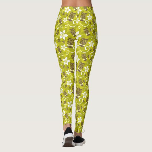 LUAU TIKI PATTERN LEGGINGS (Rückseite)