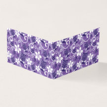 LUAU TIKI PATTERN (LILA)