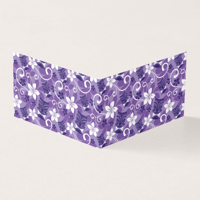 LUAU TIKI PATTERN (LILA) (Vorderseite)