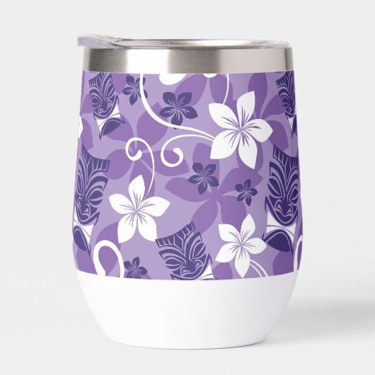 LUAU TIKI PATTERN (LILA) (Rechts)