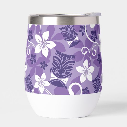 LUAU TIKI PATTERN (LILA) (Links)