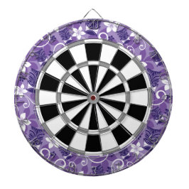 LUAU TIKI PATTERN (LILA) DARTSCHEIBE