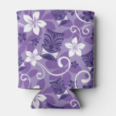 LUAU TIKI PATTERN (LILA) DOSENKÜHLER (Rückseite)