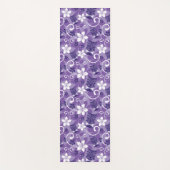 LUAU TIKI PATTERN (LILA) YOGAMATTE (Vorderseite)