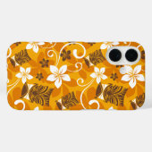 LUAU TIKI PATTERN (ORANGE) Case-Mate iPhone HÜLLE (Rückseite (Horizontal))