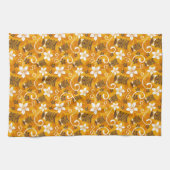 LUAU TIKI PATTERN (ORANGE) GESCHIRRTUCH (Horizontal)
