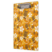 LUAU TIKI PATTERN (ORANGE) KLEMMBRETT (Links)