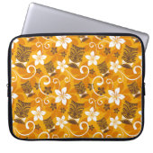 LUAU TIKI PATTERN (ORANGE) LAPTOPSCHUTZHÜLLE (Vorderseite)