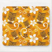 LUAU TIKI PATTERN (ORANGE) MOUSEPAD (Vorne)