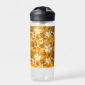 LUAU TIKI PATTERN (ORANGE) TRINKFLASCHE (Vorderseite)
