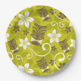 LUAU TIKI PATTERN PAPPTELLER
