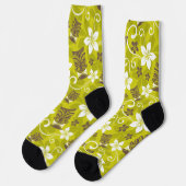 LUAU TIKI PATTERN SOCKEN (Linkes Detail)