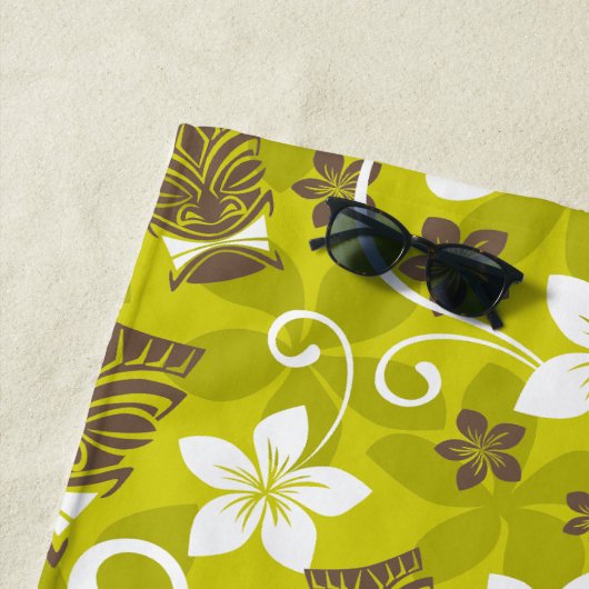 LUAU TIKI PATTERN STRANDTUCH (Beispiel)