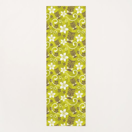 LUAU TIKI PATTERN YOGAMATTE (Vorderseite)