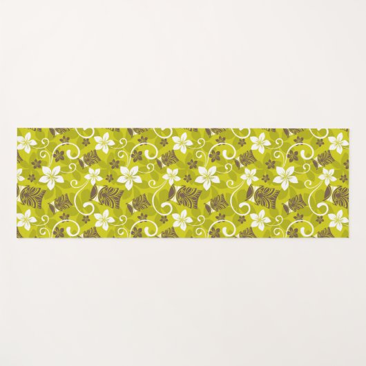 LUAU TIKI PATTERN YOGAMATTE (Vorderseite (Horizontal))