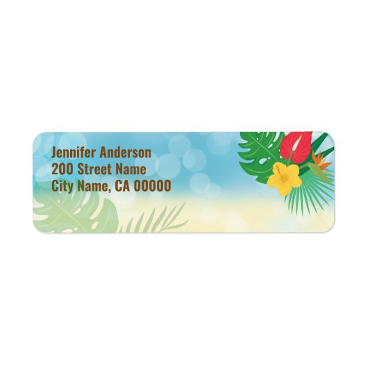 Luau Tropical Theme (Vorne)