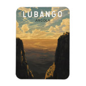 Lubango Angola Reisen Art Vintag Magnet (Vertikal)