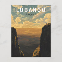 Lubango Angola Reisen Art Vintag