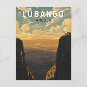 Lubango Angola Reisen Art Vintag Postkarte