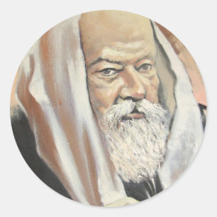 LUBAVITCHER REBBE RUNDER AUFKLEBER