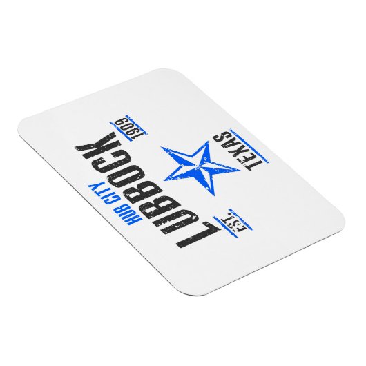 Lubbock Magnet (Rechte Seite)