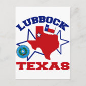 Lubbock, Texas Postkarte (Vorderseite)
