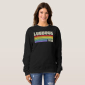 Lubbock Texas Pride Rainbow Flag Gay Pride Merch Q Sweatshirt (Vorne ganz)