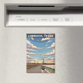 Lubbock Texas Travel Magnet (In Situ (Geschirrspüler))