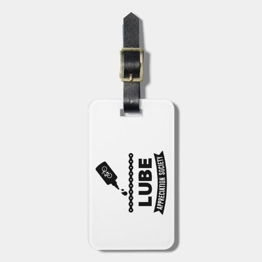 Lube Appreciation Society Cycling Gepäckanhänger (Vorderseite vertikal)