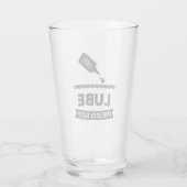 Lube Appreciation Society Cycling Glas (Rückseite)