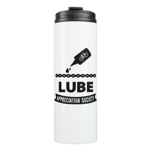 Lube Appreciation Society Cycling Thermosbecher (Vorderseite)