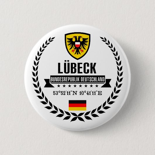 Lübeck Button (Vorderseite)
