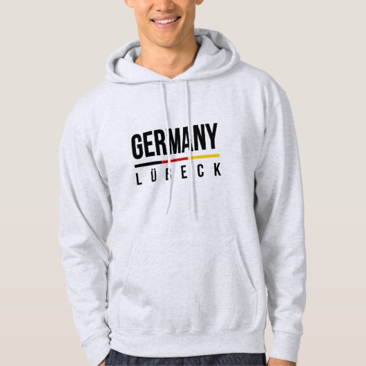 Lübeck Deutschland Hoodie (Vorderseite)