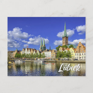 Lübeck, Deutschland Postkarte