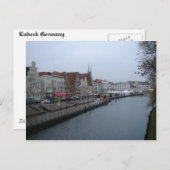 Lubeck Deutschland Postkarte (Vorne/Hinten)