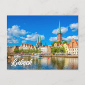 Lübeck, Deutschland Postkarte (Vorderseite)