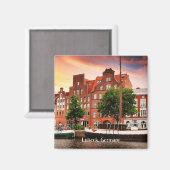 Lubeck Deutschland Stadtbild Magnet (Vorderseite/Rückseite)