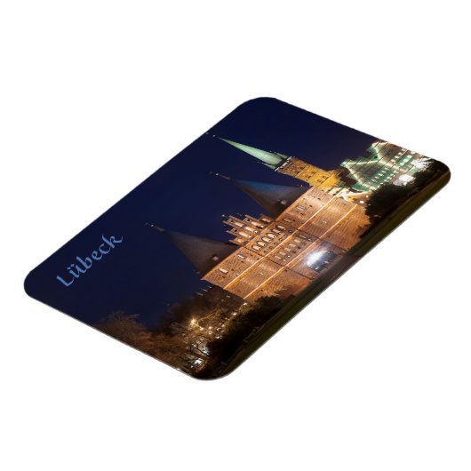Lübeck Foto Magnet (Linke Seite)
