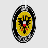 Lübeck Round Emblem Ornament (Vorderseite)