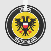 Lübeck Round Emblem Ornament (Rückseite)