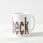Lübecker Backstein Kaffeetasse (VorderseiteRechts)