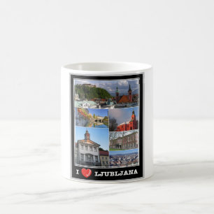Lubiana - Slowenien - I Liebe - Kaffeetasse