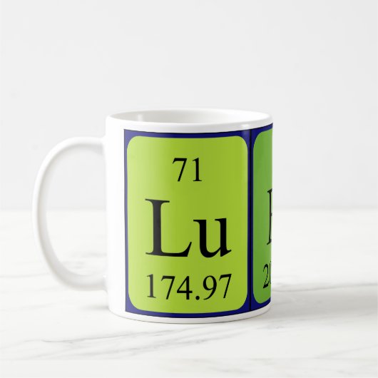 Lubin Periodenname Tasse (Links)