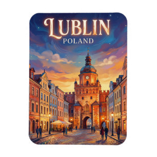 Lublin Altstadt Polen Magnet