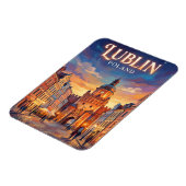 Lublin Altstadt Polen Magnet (Linke Seite)