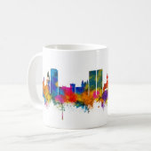 Lublin Poland Skyline Kaffeetasse (Vorderseite Links)